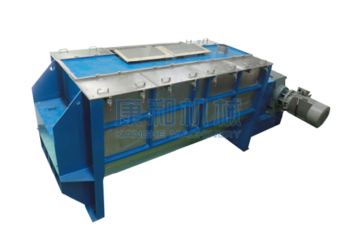 該機型由容器、螺旋攪拌葉片和傳動部件組成：螺旋葉片一般做成雙層或三層，外層螺旋將物料從兩側向中央匯集，內層螺旋將物料從中央兩側輸送，形成對流混合。
